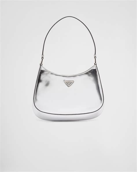 silver prada handbag|prada shoulder bag for sale.